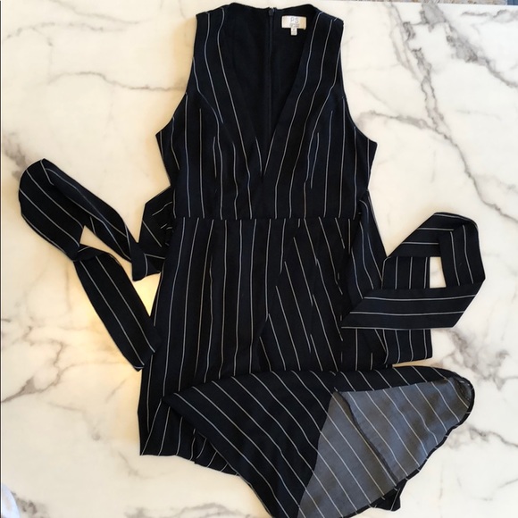 PS The Label Pinstriped Dress, Size XS - Picture 5 of 7